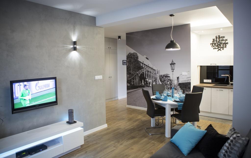 Apartament Bridge Wrocław Extérieur photo